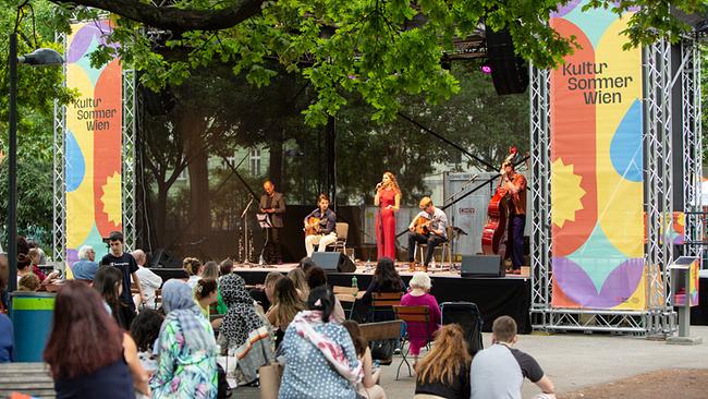 © Judith Stehlik Kultursommer Wien, Mortarapark, Belle Affaire