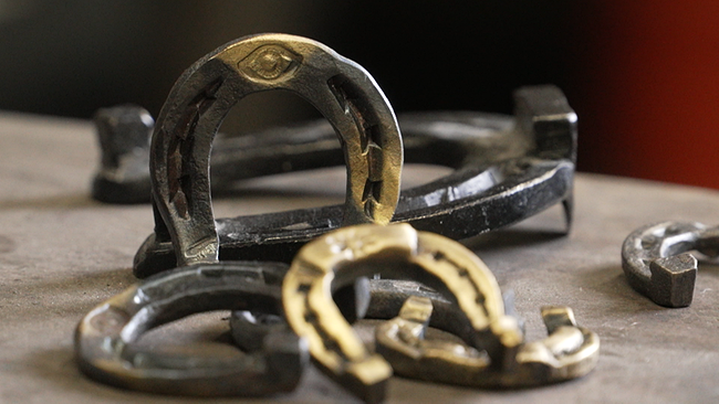 Hufeisen in verschiedenen Größen