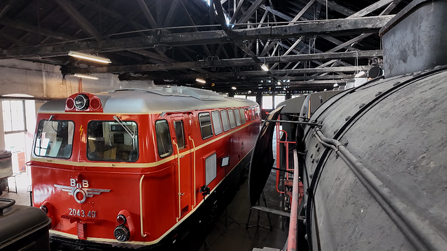 Historische Eisenbahnen in Halle