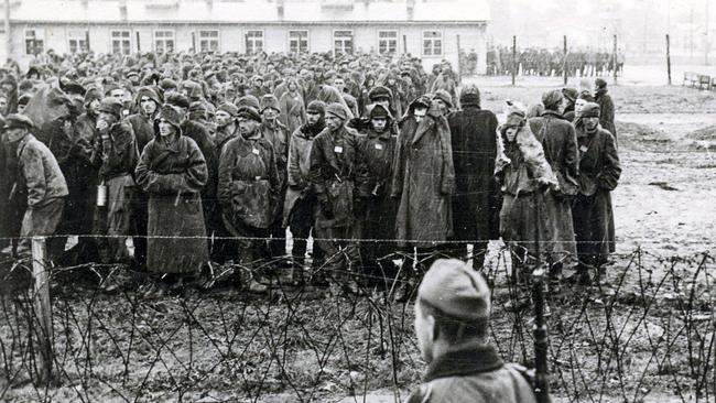Ankunft der sowjetischen Kriegsgefangenen im Stalag 18A im Winter 1941