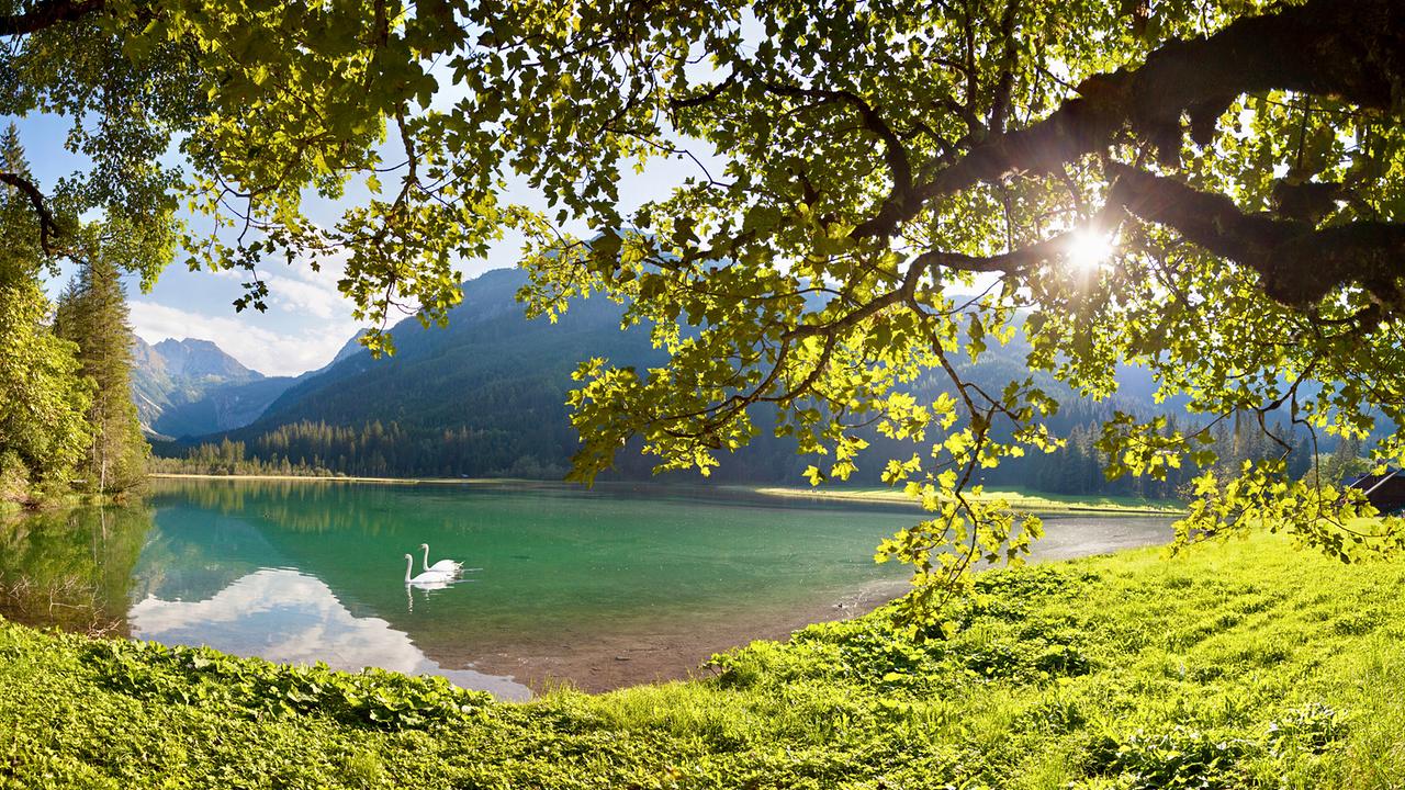 © ORF/Papke Film/Wagrain Kleinarl Tourismus / Erwin Trampitsch Jägersee.