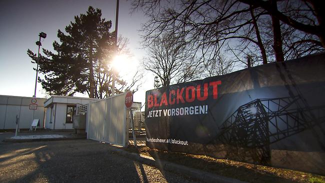 © ORF Kaserne Fliegerhorst Brumovski in Langenlebarn soll stromautark werden. Das Bundesheer rechnet mit einem Blackout in den nächsten 5 Jahren.