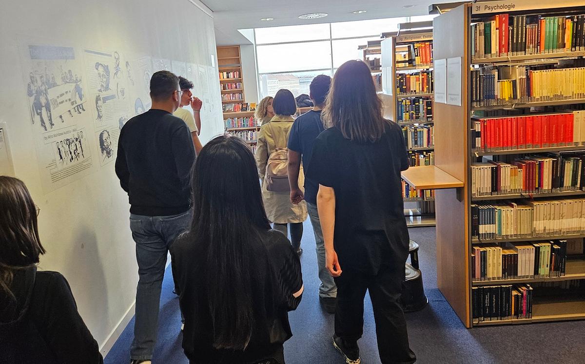 Bühne Oida! Wiener Büchereien – Führung durch die Hauptbibliothek am Urban-Loritz-Platz