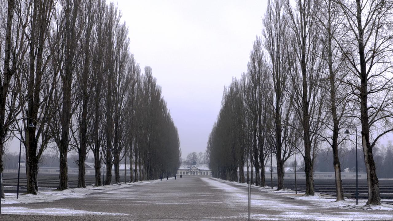 KZ Dachau, Lagerstraße