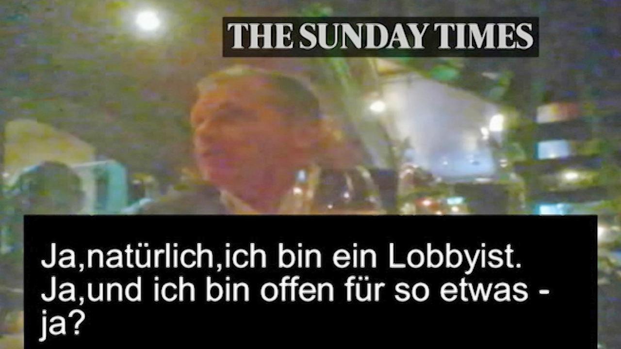 Skandal um den ehemaligen ÖVP-Innenminister Ernst Strasser