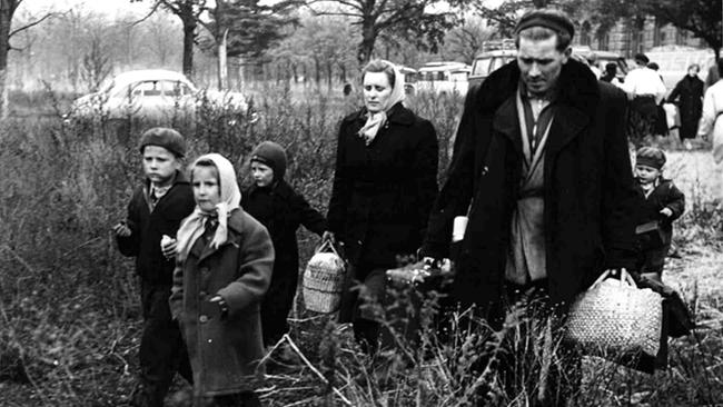 Ungarnflüchtlinge 1956