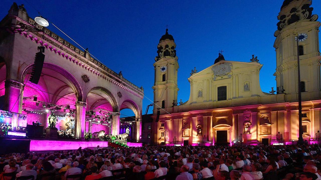 © ORF/UNITEL/Marcus Schlaf Odeonsplatz, München