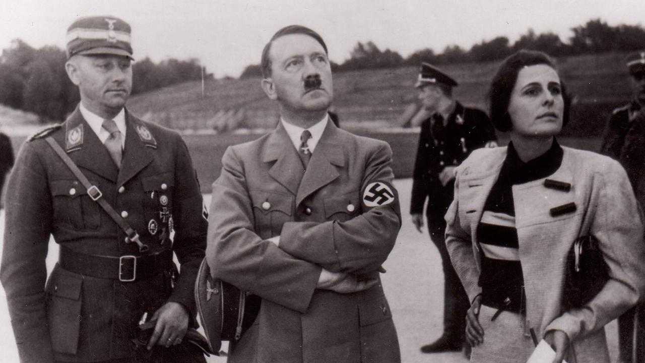 Leni Riefenstahl mit Adolf Hitler 1934