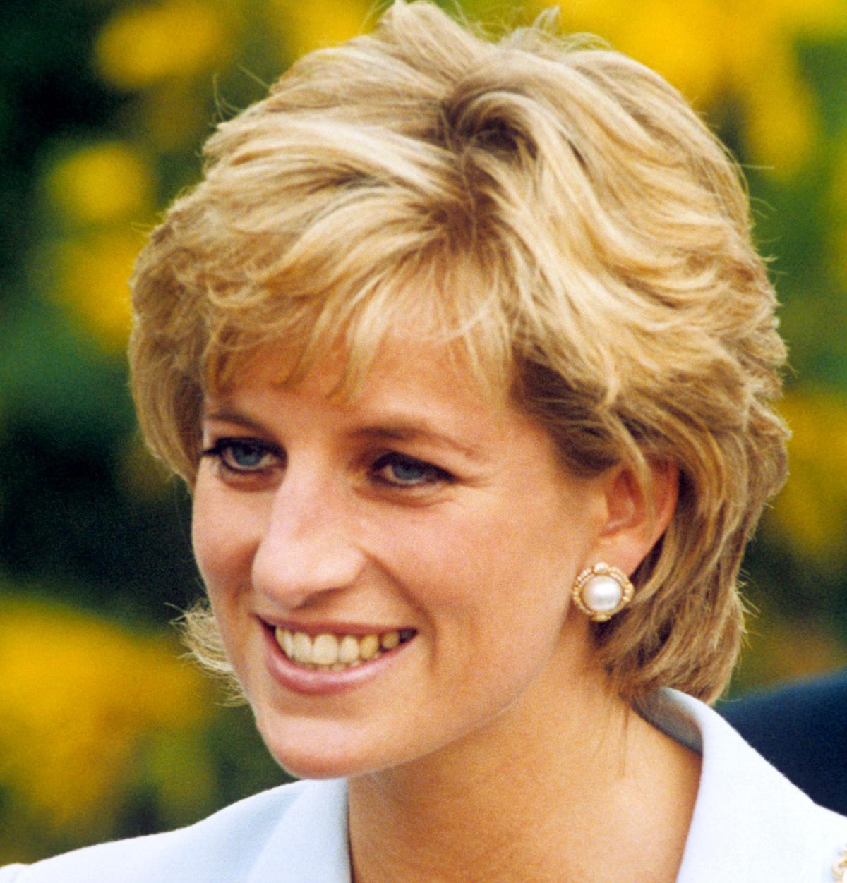 Diana, Prinzessin von Wales bei einem Besuch in Patagonien, Argentinien am 25. November 1995.