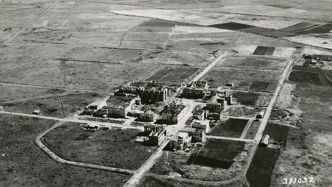 Luftaufnahme von Anzio