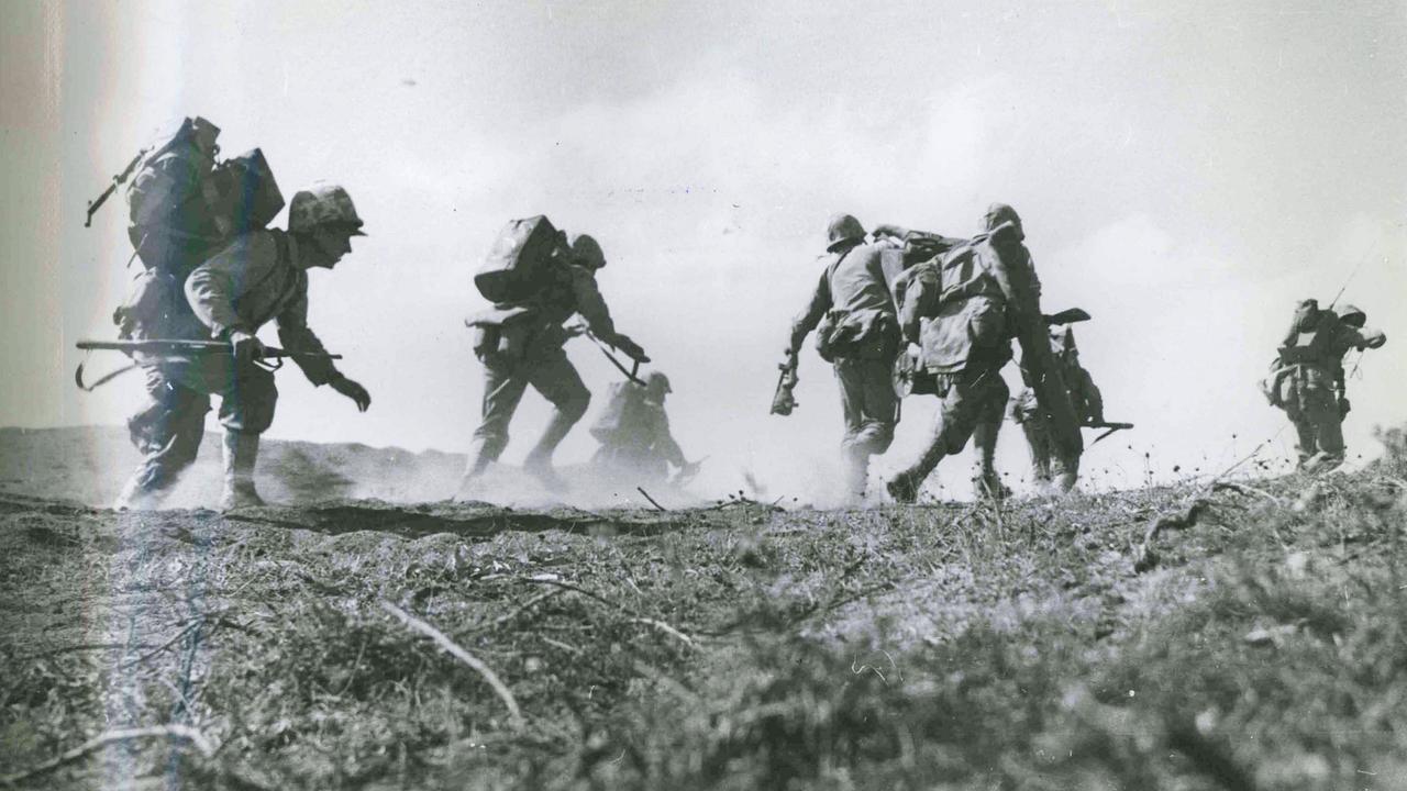 © ORF/ZDF/NARA US Marines im Einsatz auf Iwo Jima