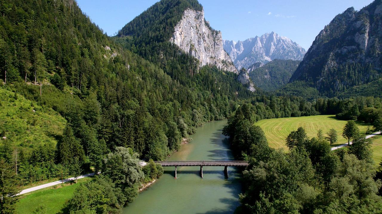 Die Enns, Gesäuse