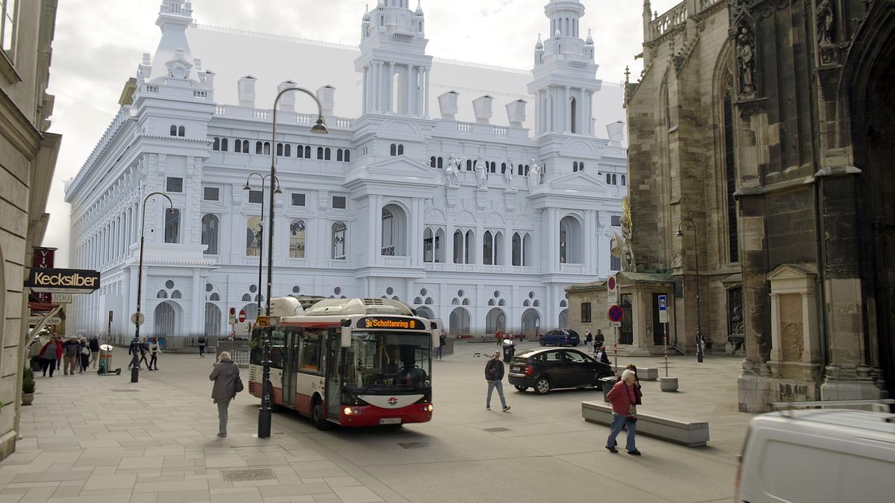 © ORF/Kurt Mayer Film Bahnhof Stephansplatz (Modell)