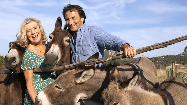 © ORF/ZDF/Emmanuel Suys Zwei Esel auf Sardinien