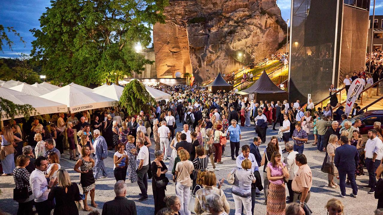 © ORF/Steinbruch St. Margarethen/Stefan Joham Stimmung im Steinbruch.