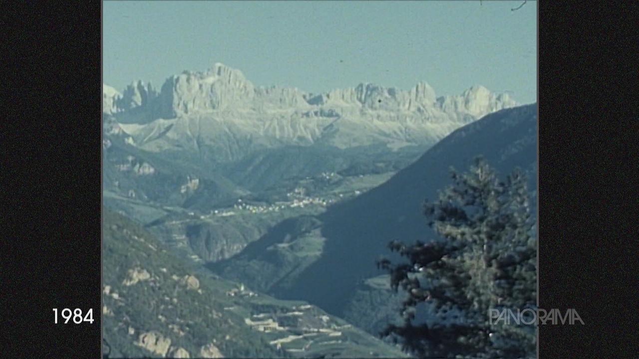 © ORF Im Bild ist die Bergwelt aus Südtirol zu sehen aus dem Jahr 1984.