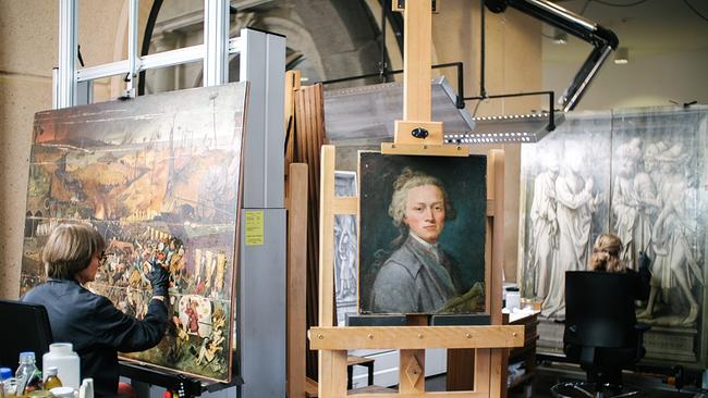 © ORF/Navigator Film/Konrad Waldmann Blick hinter die Kulissen in den erstklassigen Restaurierungswerkstätten des Prado