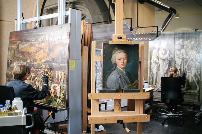 Blick hinter die Kulissen in den erstklassigen Restaurierungswerkstätten des Prado