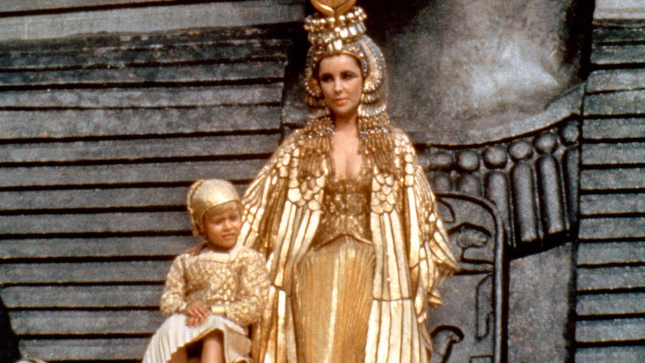 Elizabeth Taylor im Film "Cleopatra", von Regisseur Joseph Mankiewicz 1963
