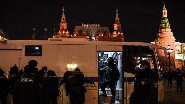 © APA/AFP Polizeibus