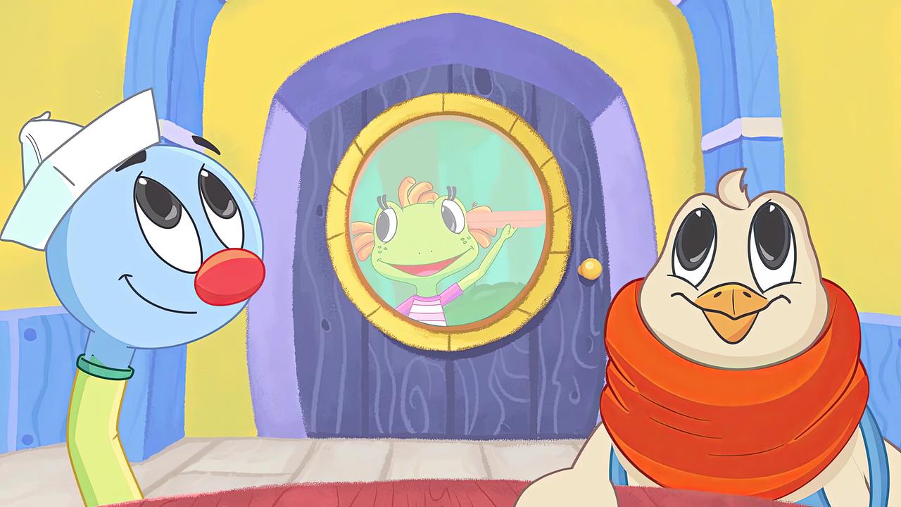 Bakabu und Charlie Gru sitzen zusammen