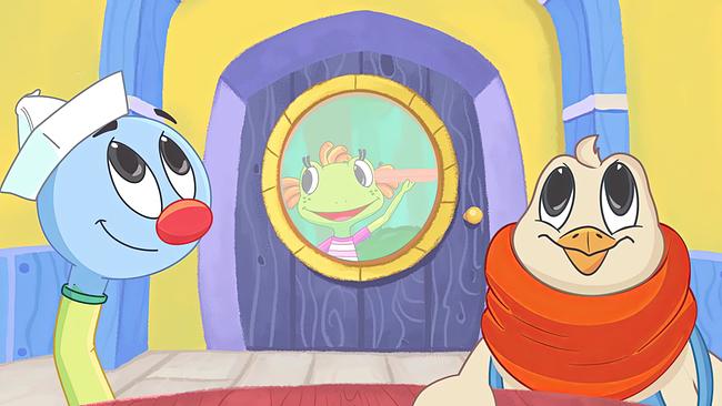 Bakabu und Charlie Gru sitzen zusammen