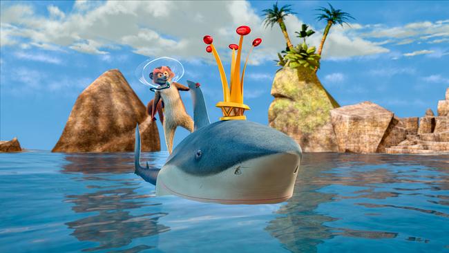 King Julien, Maurice, Ted und Pancho wollen immer noch ihr Reich von Koto, dem Berglemurenkönig, zurückerobern