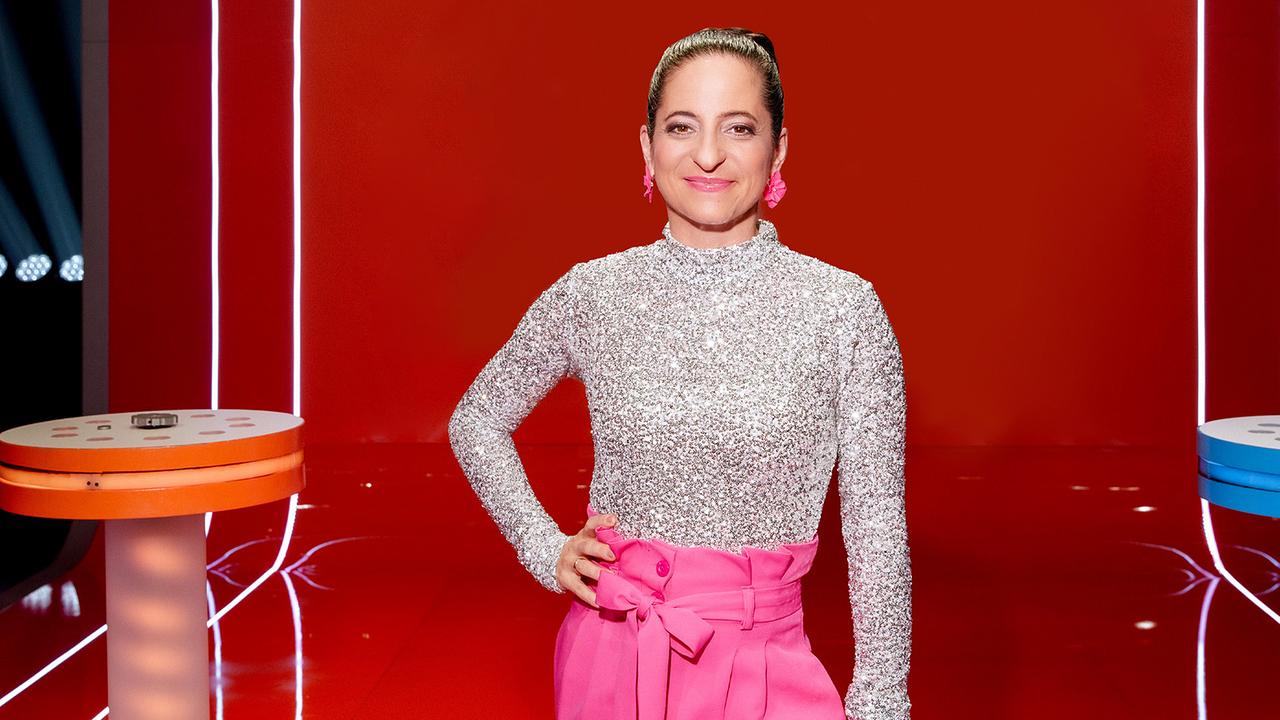 Caroline Athanasiadis im Smart10-Studio. 