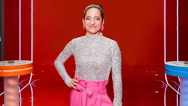 © ORF/Roman Zach-Kiesling Caroline Athanasiadis im Smart10-Studio.