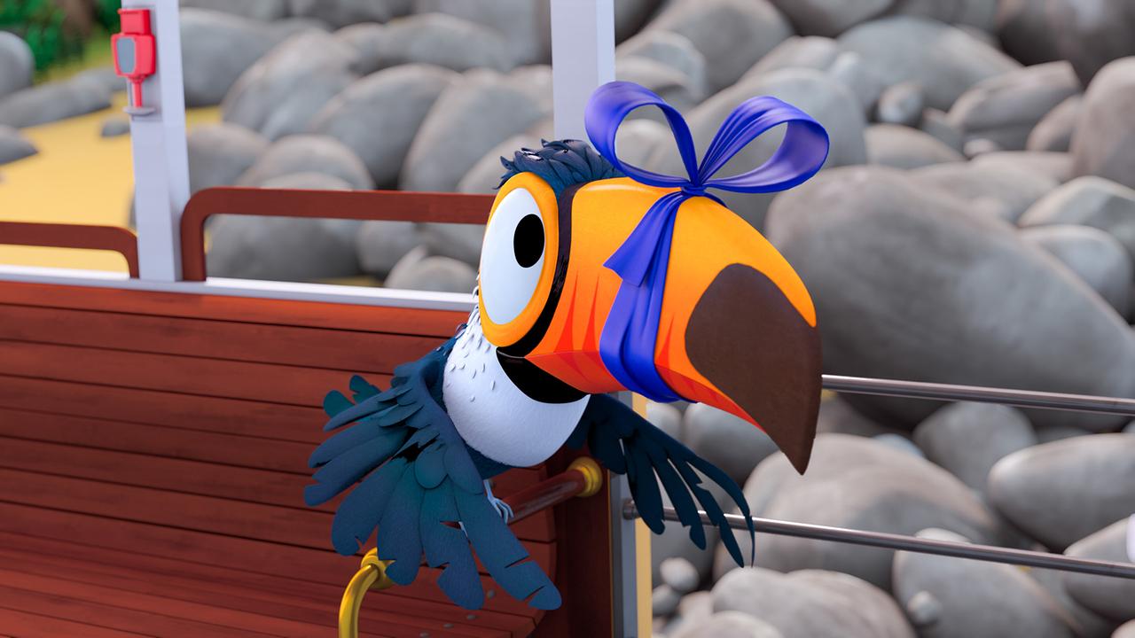 © ORF/ZDF/Grid Animation/Wunderwerk Zacki und die Zoobande