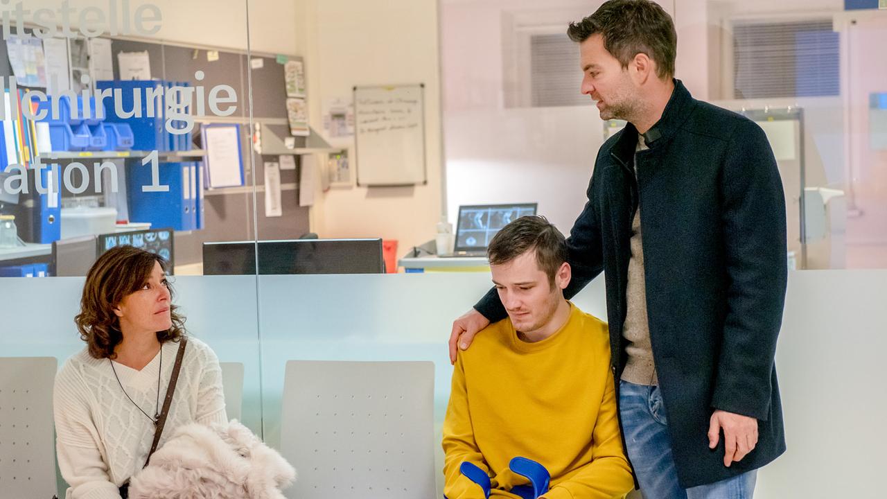 "Soko Kitzbühel - Verlassen": Julia Cencig (Nina Pokorny), Felix Kreutzer (Tobias), Jakob Seeböck (Lukas Roither)