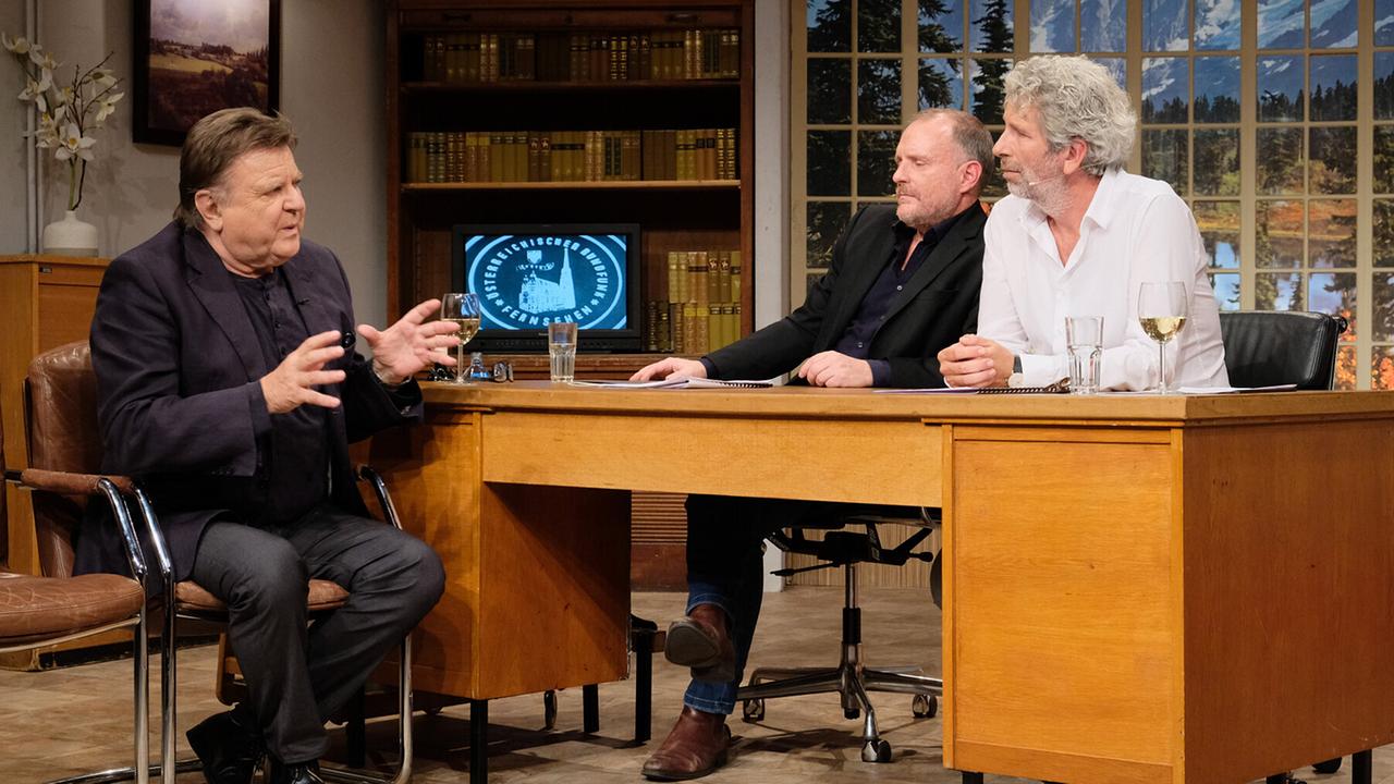 © Lukas Resetarits beim Willkommen Österreich Talk mit Stermann und Grissemann