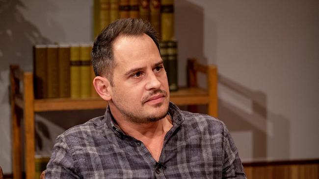 Der Schauspieler Moritz Bleibtreu beim Willkommen-Österreich-Talk mit Stermann und Grissemann