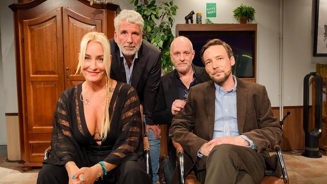 Stermann und Grissemann mit Sarah Connor und Rudi Schöller