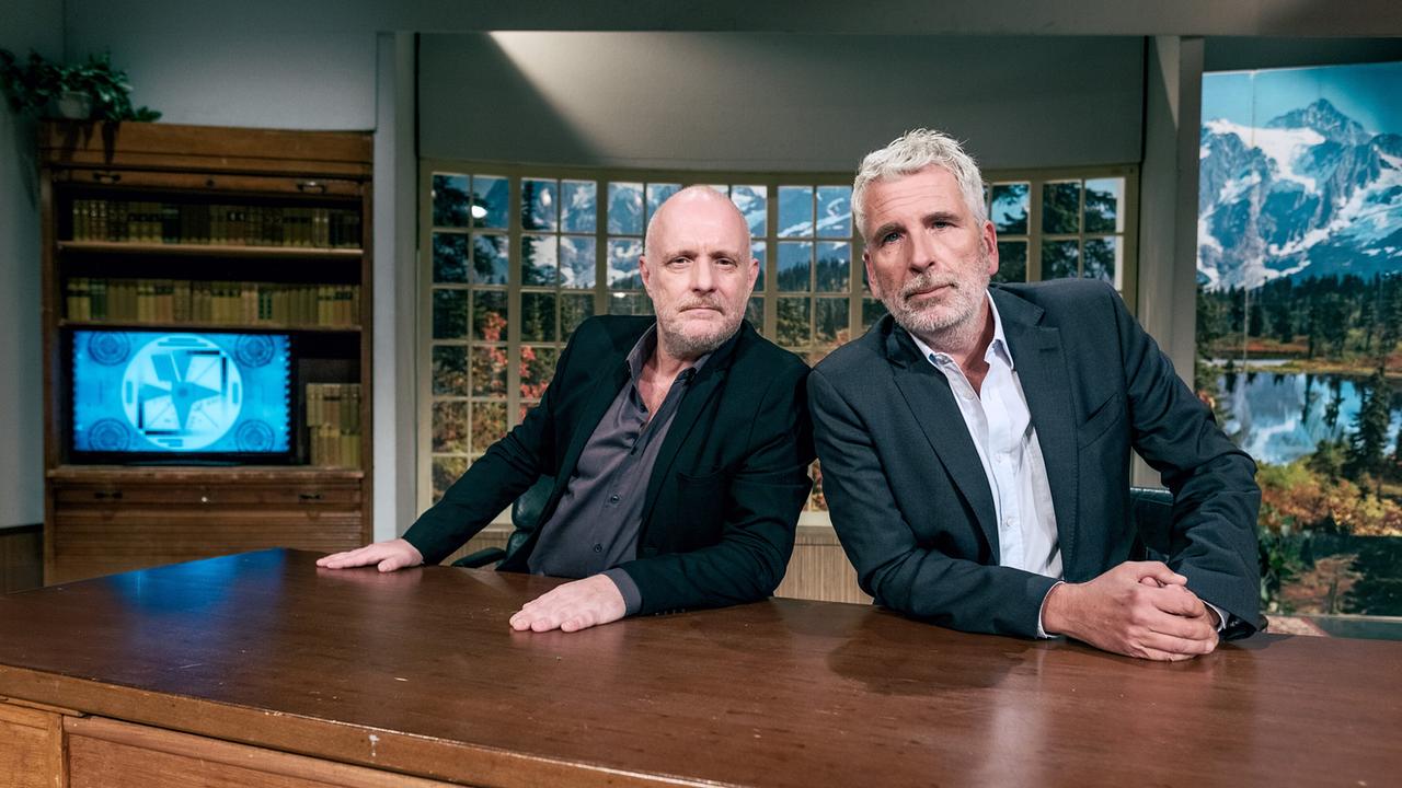 © Bild: ORF/Hans Leitner Stermann und Grissemann im Willkommen Österreich Studio