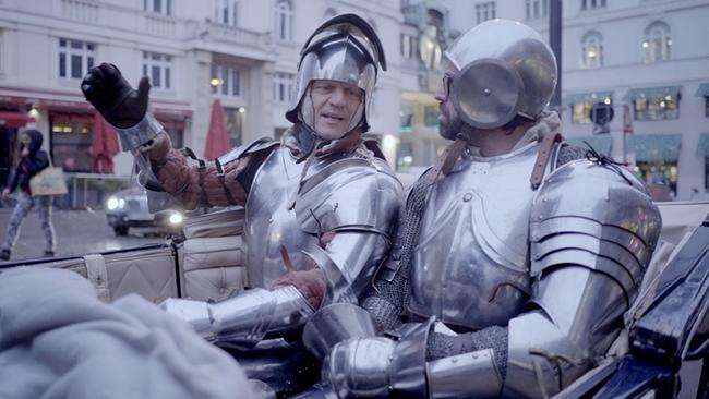 "Seidl und Fleischhacker im Außendienst": Gery Seidl und Gerald Fleischhacker - Ein Tag als Ritter in Wien
