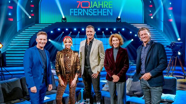 70 Jahre Fernsehen: Andi Knoll, Fanny Stapf, Armin Assinger, Adele Neuhauser, Gerry Seidl