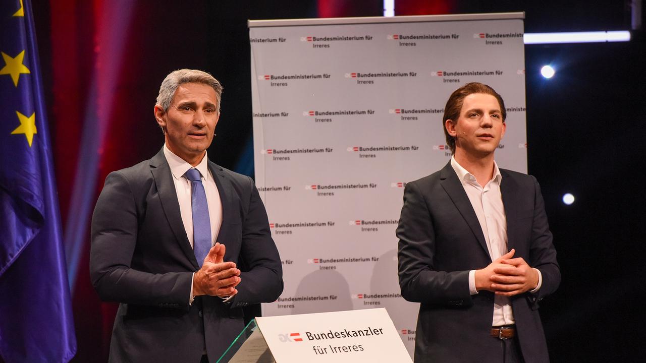 Gernot Kulis und Daniel Sattler