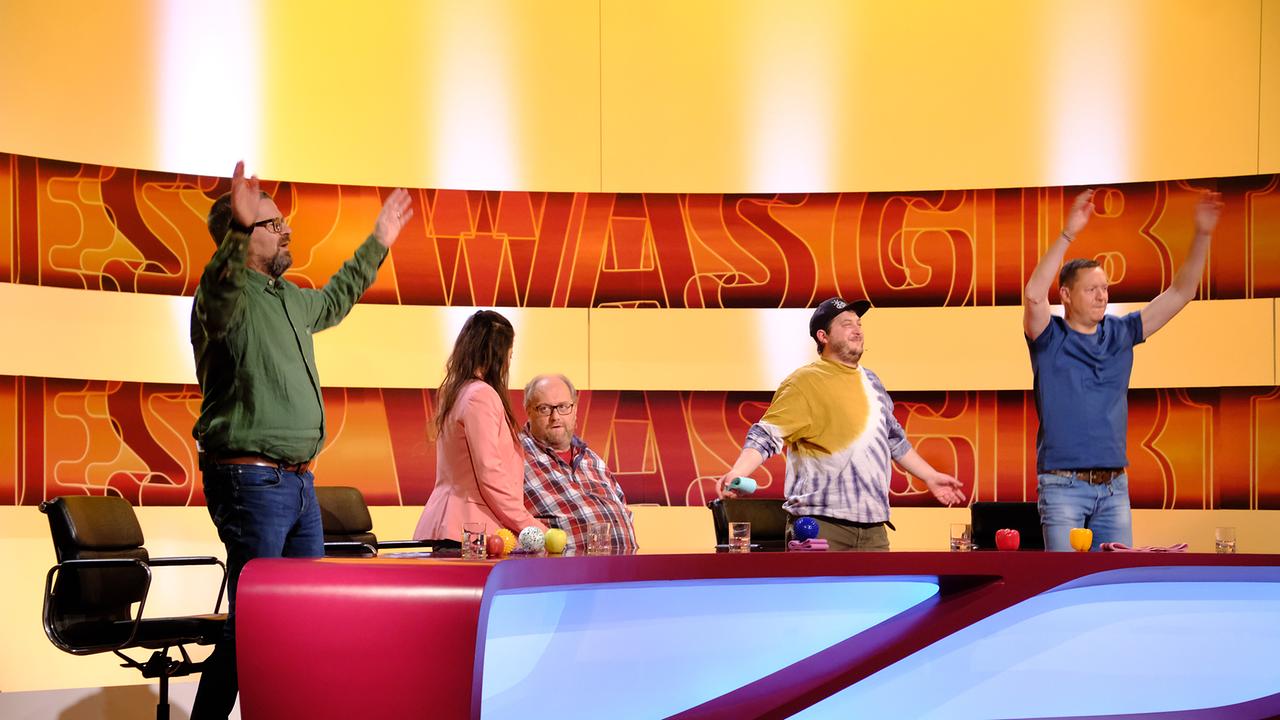 Gerold Rudle, Caroline Athanasiadis, Günther Lainer, David Scheid und Alex Kristan