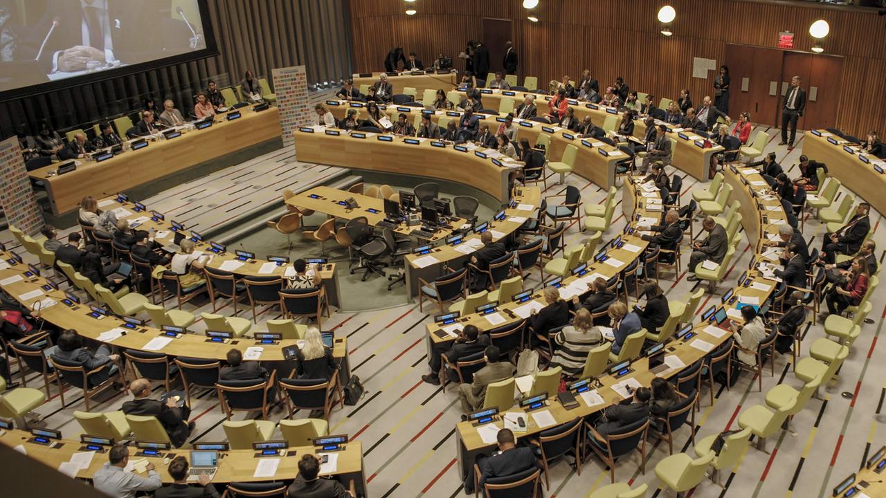 Im Bild: Im September 2016 debattierte eine Sonderversammlung der Vereinten Nationen in New York über die weltweit wachsende Antibiotika-Resistenz.