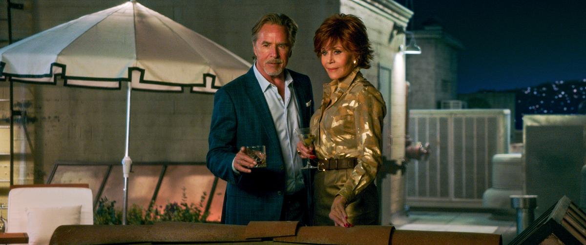 Im Bild: Don Johnson (Arthur), Jane Fonda (Vivian).