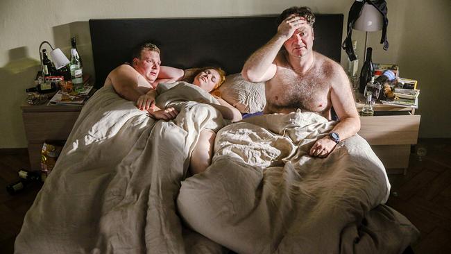 CopStories: Holger Schober (Roman Mohácsi), Corinna Pumm (Bettina Maurer), Martin Leutgeb (Mathias Gerber)