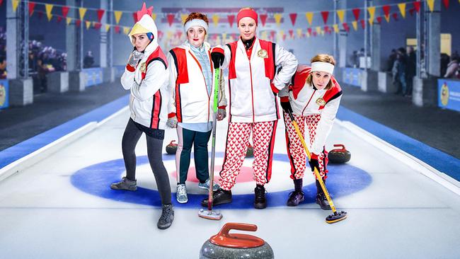 "Curling for Eisenstadt": Maddalena Hirschal, Veronika Polly, Katharina Strasser, Marlene Morreis