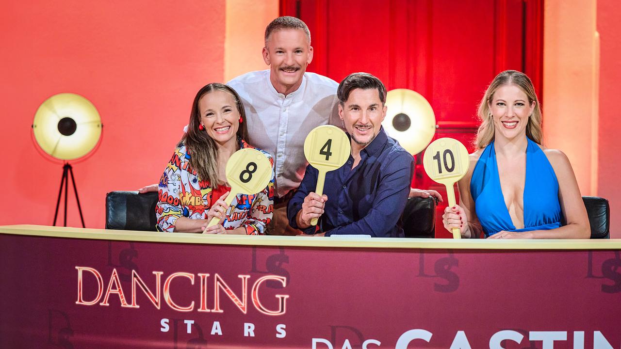 Dancing Stars - Das Casting: Miss May, Andi Knoll, Balázs Ekker, Maria Angelini-Santner