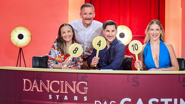 Dancing Stars - Das Casting: Miss May, Andi Knoll, Balázs Ekker, Maria Angelini-Santner