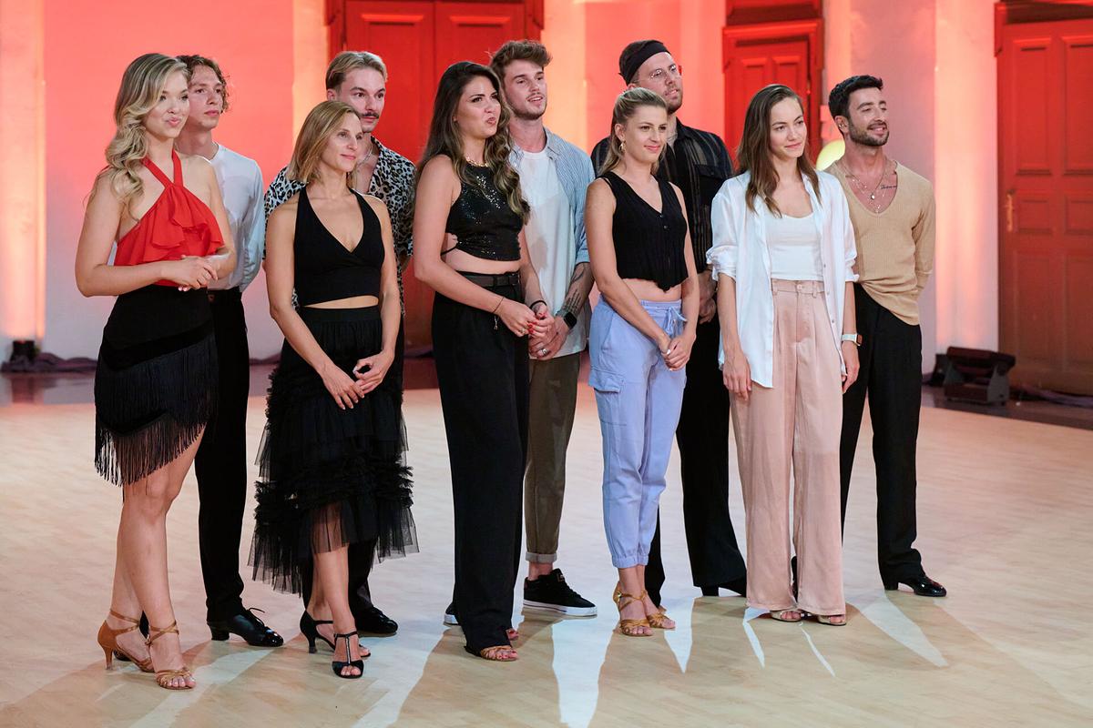 Dancing Stars - Das Casting: Kateryna Mizera, Viatcheslav Issaev, Elisabeth Beck, Ivan Dubinin, Alina Soboleva, Patrick Seebauer, Julia Kaufmann, Kevin Berger, Diana Starnets, Michele Cantanna