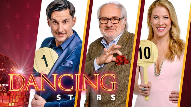 © ORF Dancing Stars: Balázs Ekker, Michael Schottenberg, Maria Angelini-Santner