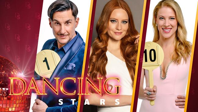 © ORF "Dancing Stars"-Jury: Balázs Ekker, Barbara Meier, Maria Angelini-Santner