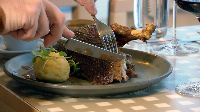 Im Bild: Eine ungarische Gans.