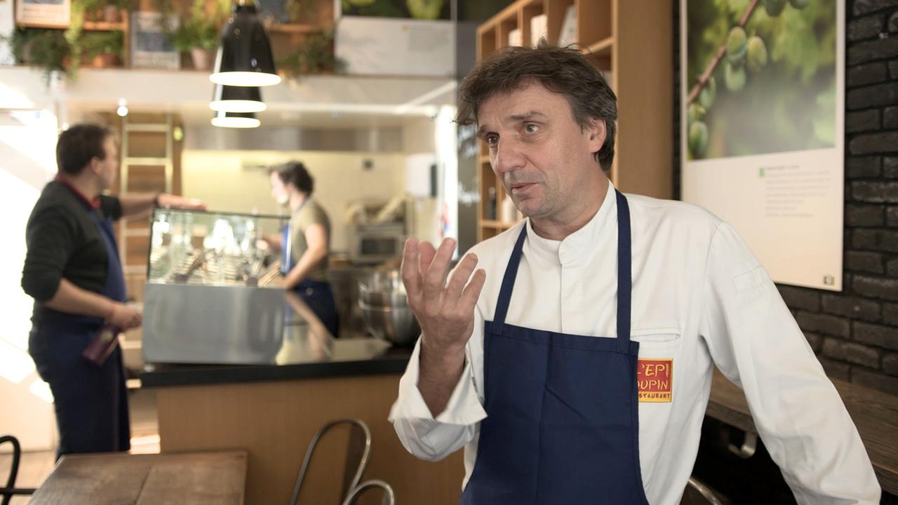 Im Bild: François Pasteau fordert mehr Bewusstsein für die vegetarische Küche.